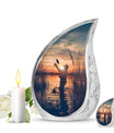 Father Fishing Funeral Urns - Urns For Human Ashes Dad