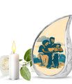 Decorative Funeral Urns For Beautiful Family - Large Cremation Urns