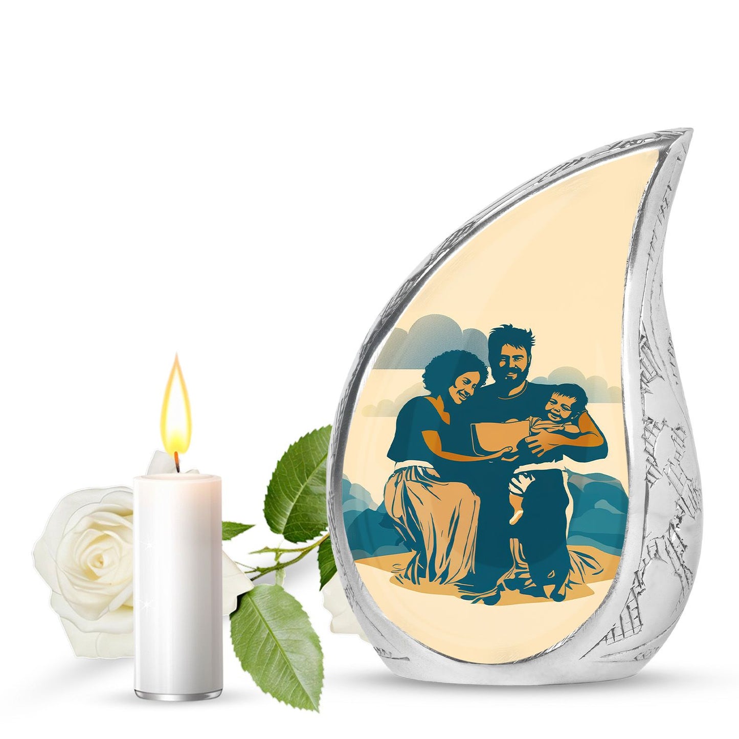 Personalized Fish Cremation Urn for Pet Ashes - 10-inch, 200 cu in - Yatskia