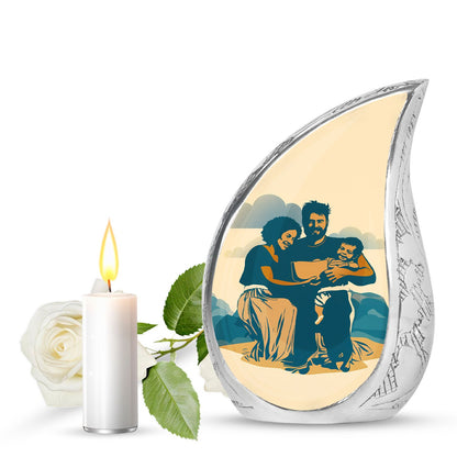 Personalized Fish Cremation Urn for Pet Ashes - 10-inch, 200 cu in - Yatskia