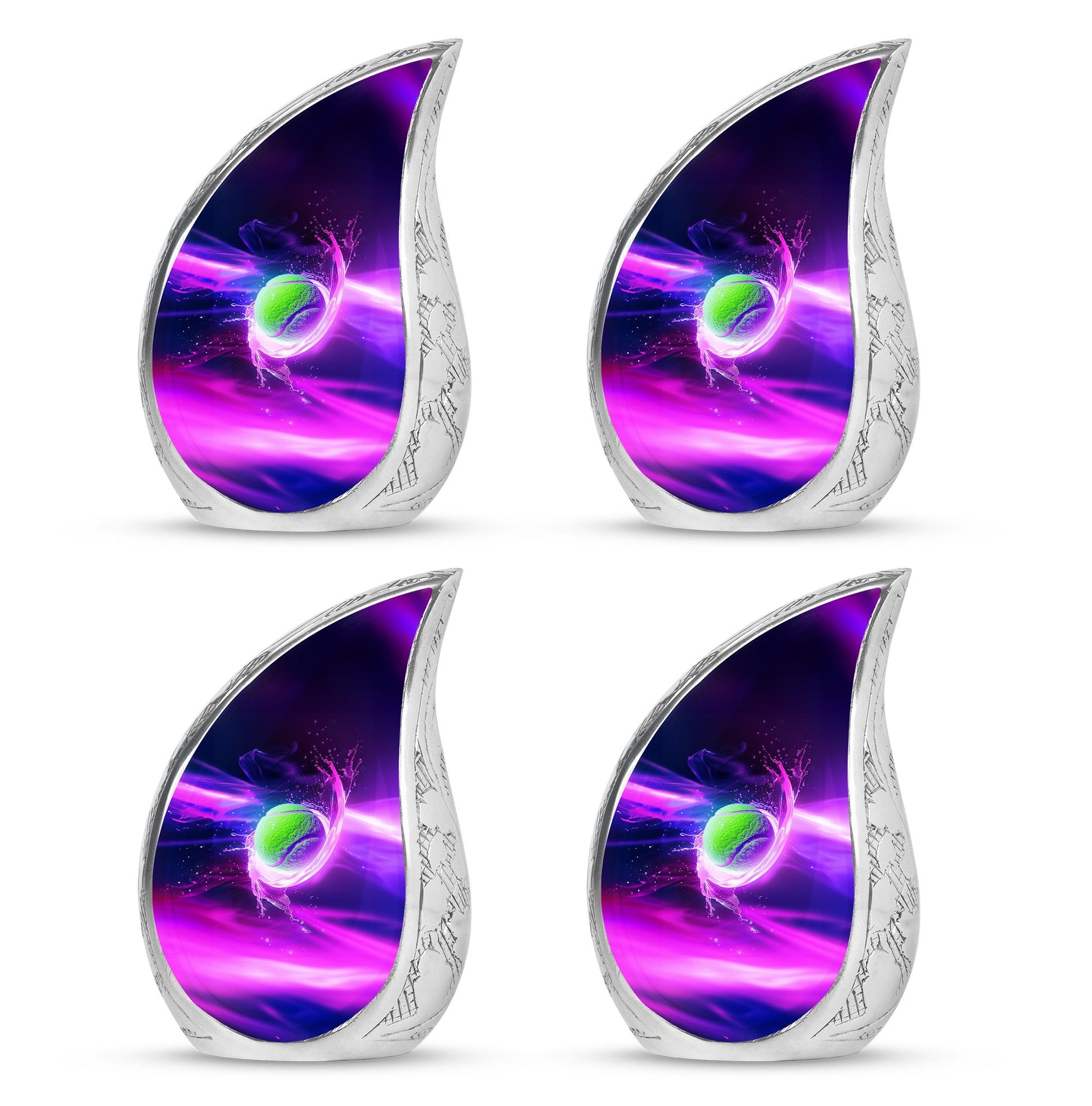 Green Tennis Ball Funeral Urn - Urn For Athletes