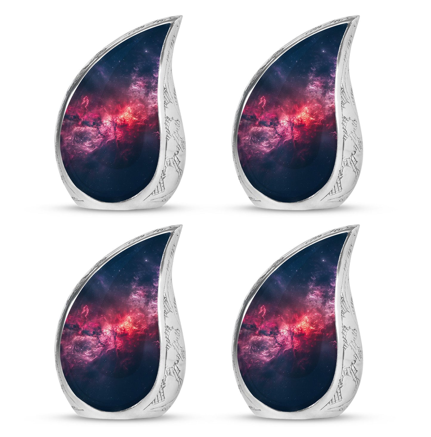 Personalized Galaxy Cremation Urn for Men - 10-inch, 200 cu in - Yatskia