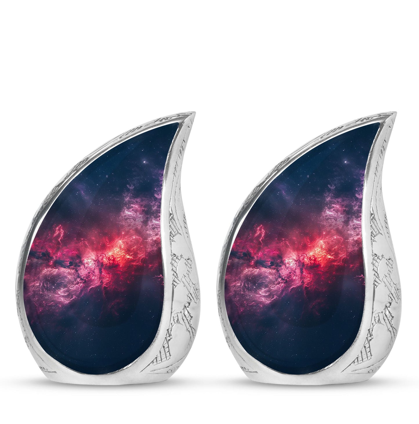 Personalized Galaxy Cremation Urn for Men - 10-inch, 200 cu in - Yatskia