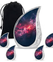 Galaxy Adult Size Cremation Urns - Funeral Decorative Urns