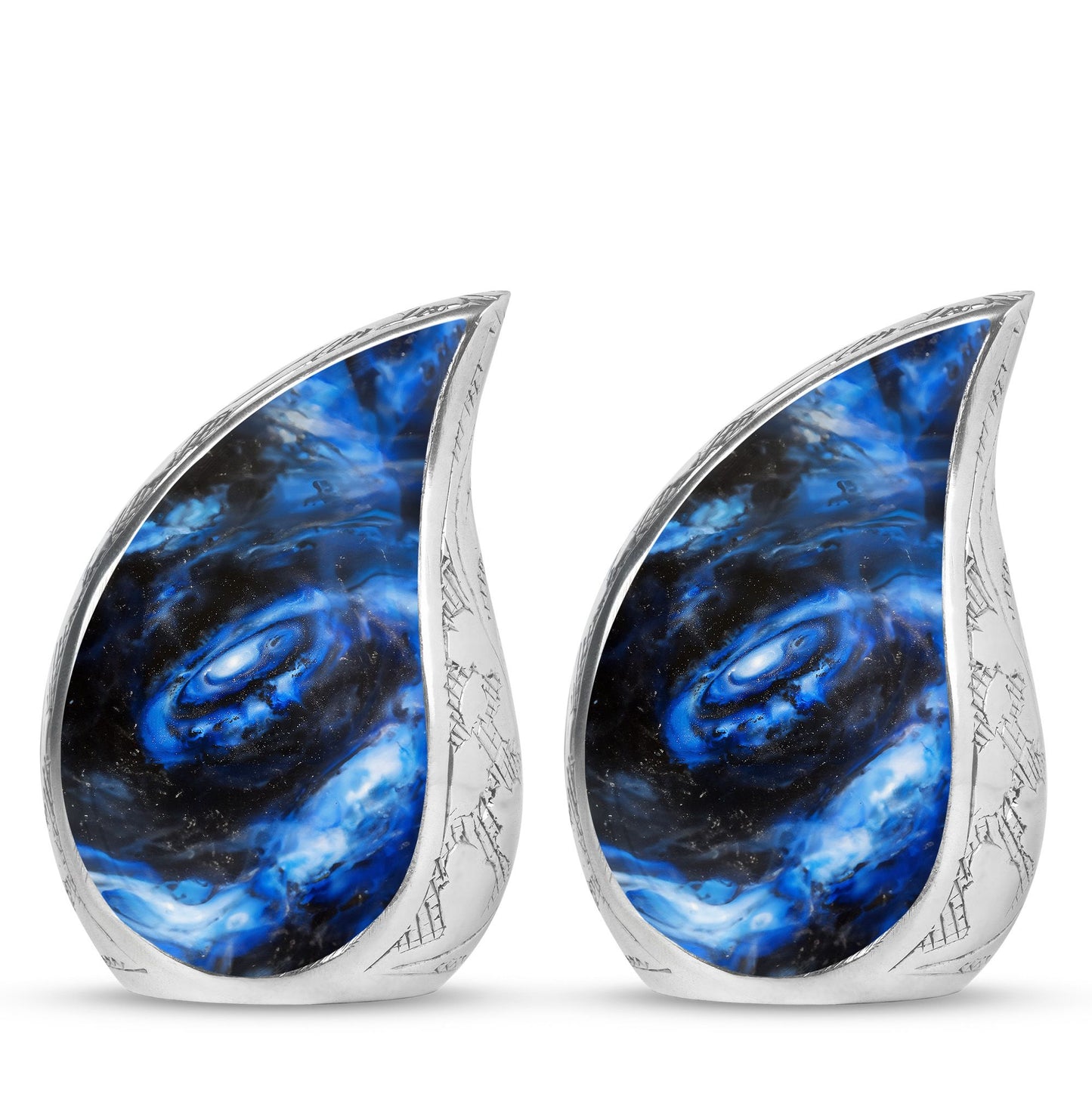 Personalized Galaxy Cremation Urn for Men - 10-inch, 200 cu in - Yatskia