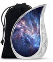 Stylized Artistic Decorative Galaxy Urn - Large Human Ashes Urn