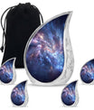 Stylized Artistic Decorative Galaxy Urn - Large Human Ashes Urn