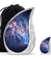 Stylized Artistic Decorative Galaxy Urn - Large Human Ashes Urn