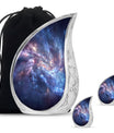 Stylized Artistic Decorative Galaxy Urn - Large Human Ashes Urn