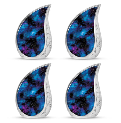 Personalized Galaxy Cremation Urn for Loved One - 10-inch, 200 cu in - Yatskia