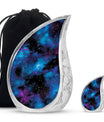 Galaxy Small Urn For Ashes Funeral, Ashes Memorial Urn