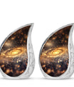 Beautiful Galaxy Decorative Funeral Urn - Burial Urns For Adult Human Ashes