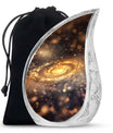 Beautiful Galaxy Decorative Funeral Urn - Burial Urns For Adult Human Ashes