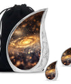 Beautiful Galaxy Decorative Funeral Urn - Burial Urns For Adult Human Ashes