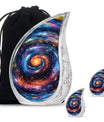 Galaxy Theme Large Urn With 2 Keepsake Urn