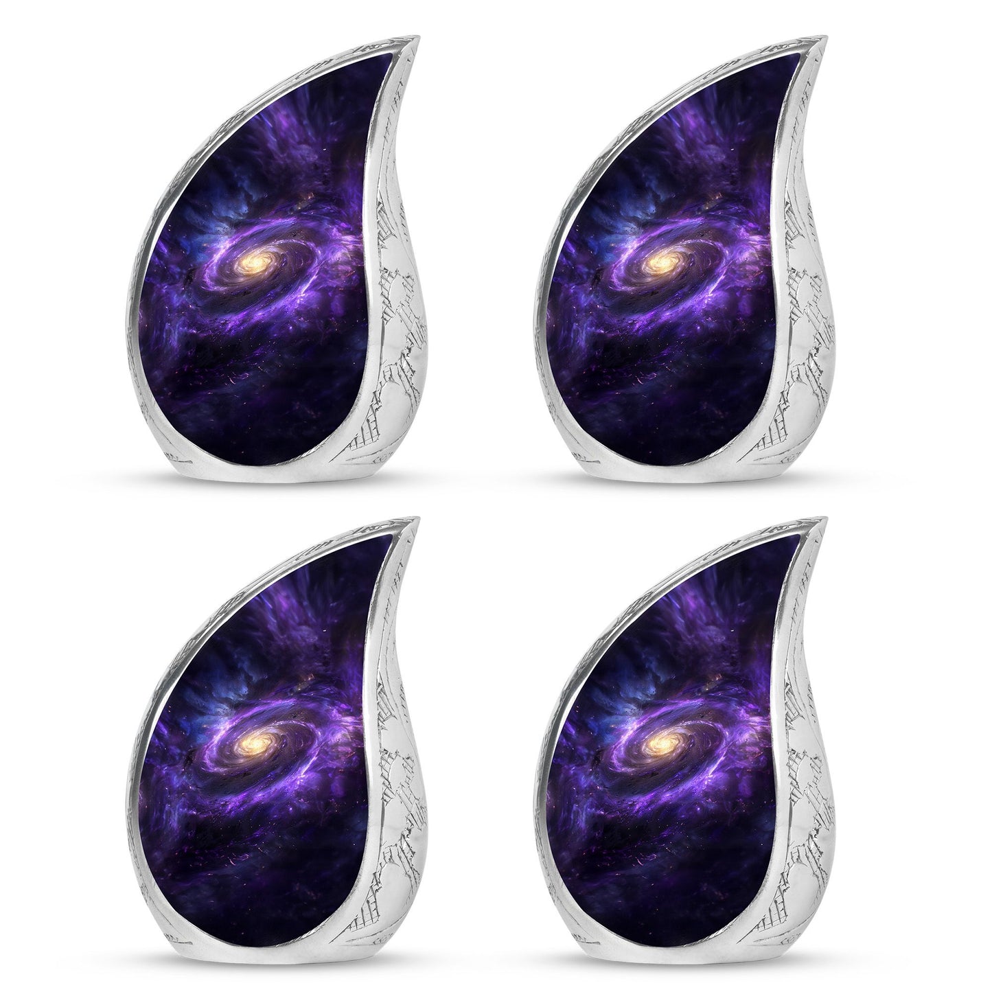 Galaxy Theme 3 Inch Keepsake Pack of 4