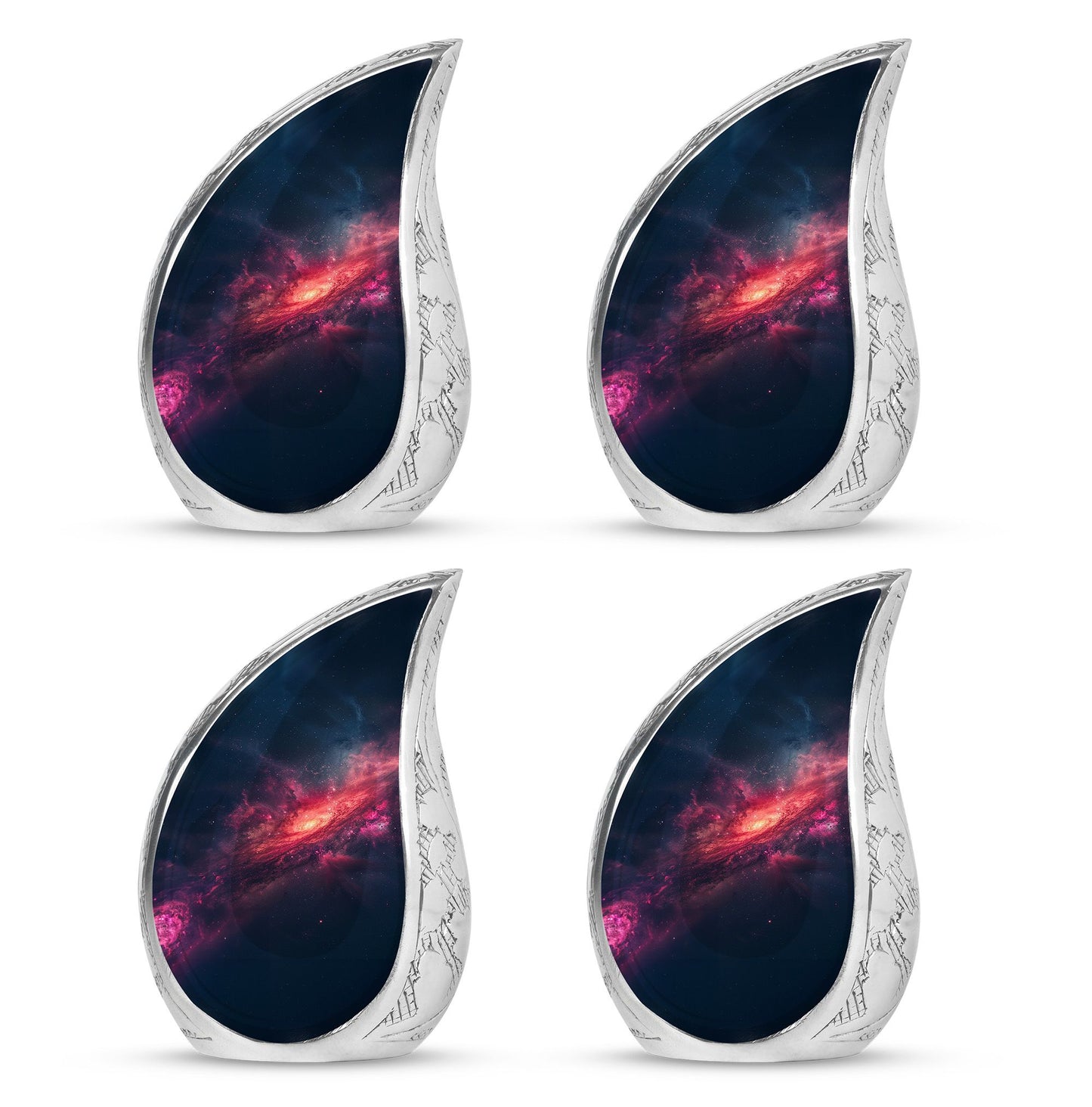 Galaxy Theme 3 Inch Keepsake Pack of 4