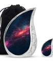 Galaxy Theme Large Urn With 1 Keepsake Urn