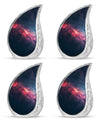 Galaxy Theme 3 Inch Keepsake Pack of 4