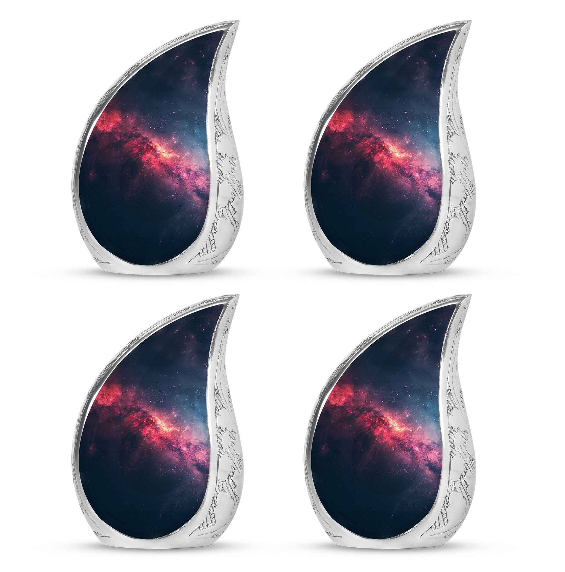 Galaxy Theme 3 Inch Keepsake Pack of 4