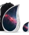 Galaxy Theme Large Urn With 1 Keepsake Urn