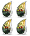Cardinal Bird Theme 3 Inch Keepsake Pack of 4