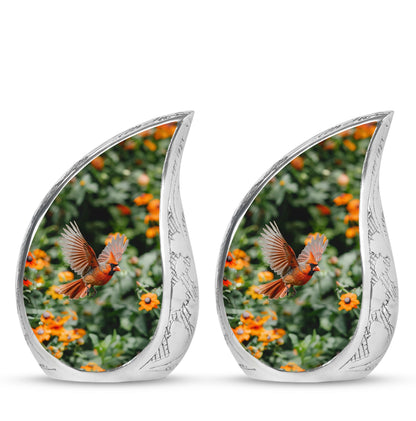 Cardinal Bird Theme 3 Inch Keepsake Pack of 2