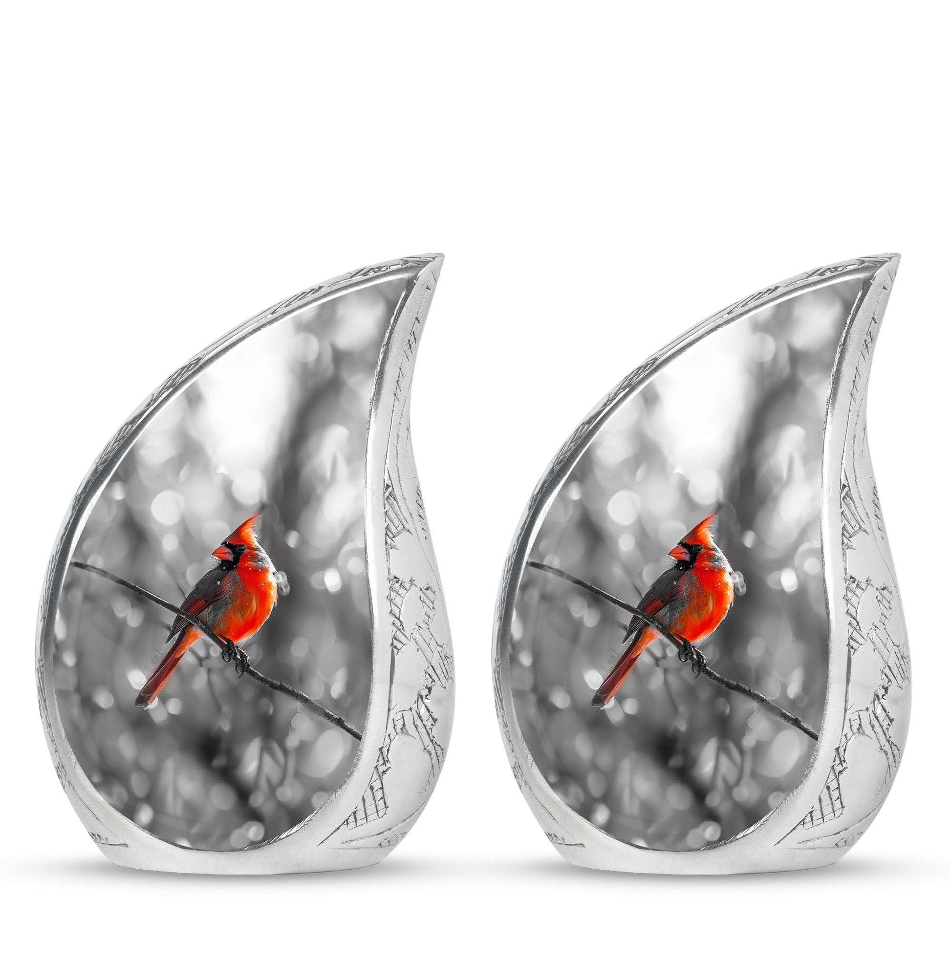 Cardinal Bird Theme 3 Inch Keepsake Pack of 2