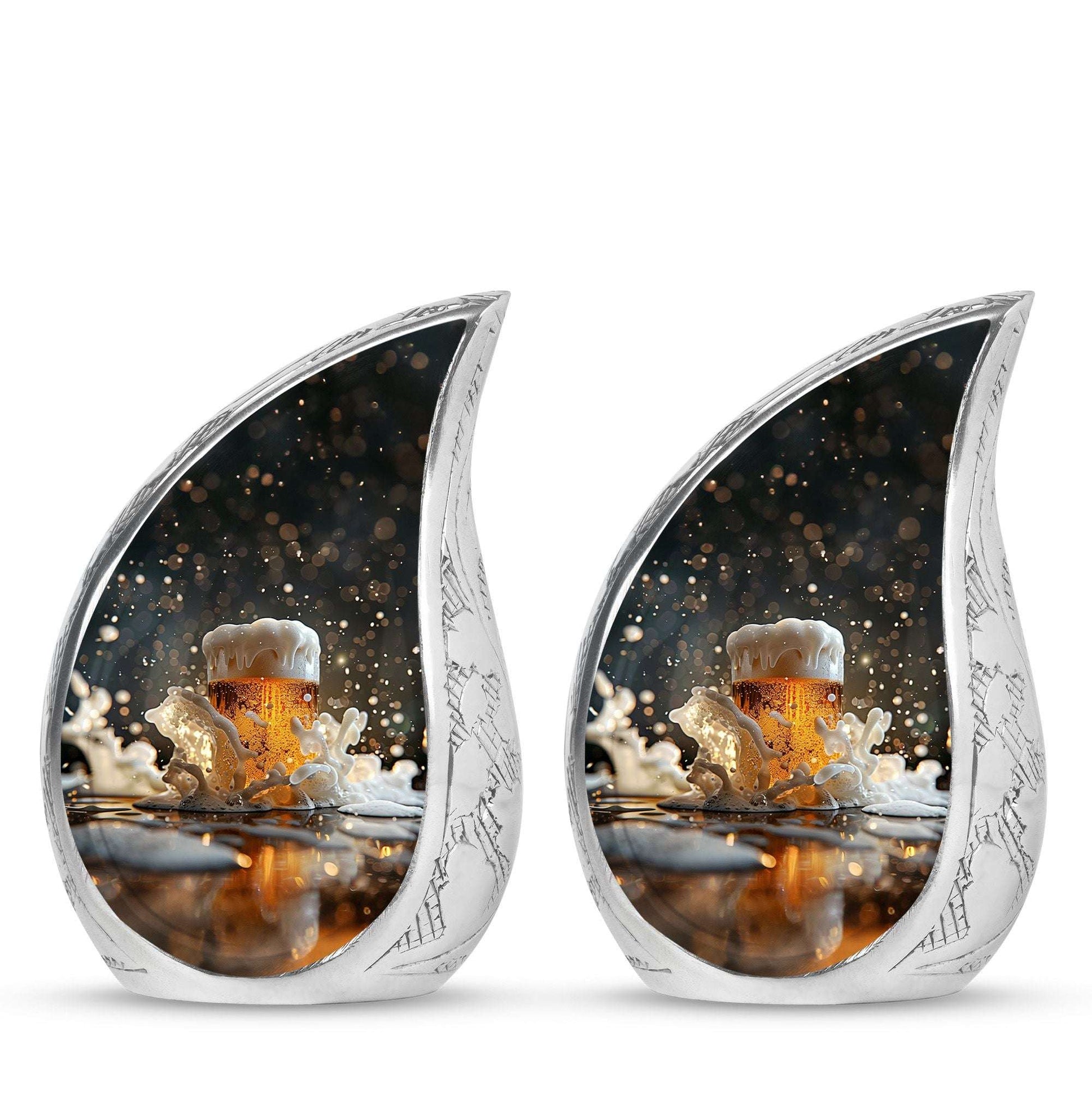 Beer Theme 3 Inch Keepsake Pack of 2