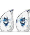 Wolf Theme 3 Inch Keepsake Pack of 2