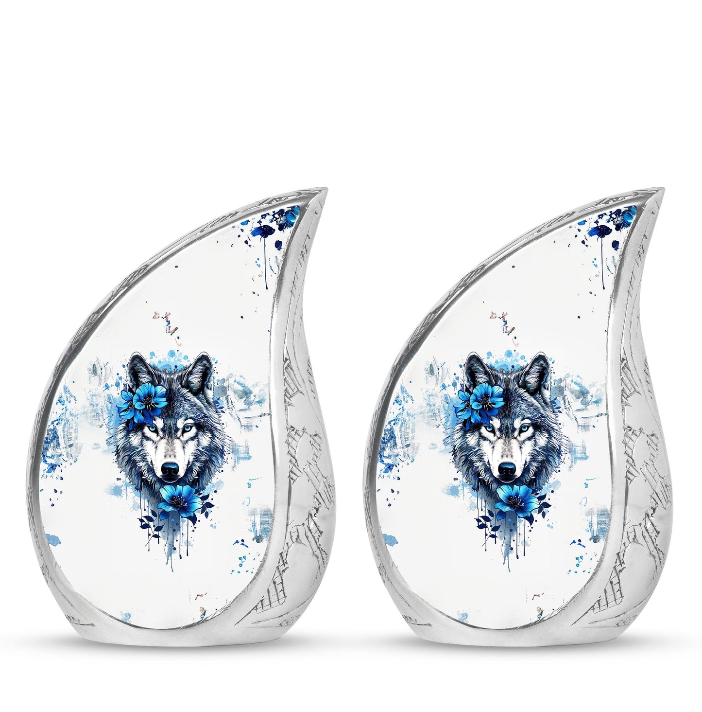Wolf Theme 3 Inch Keepsake Pack of 2