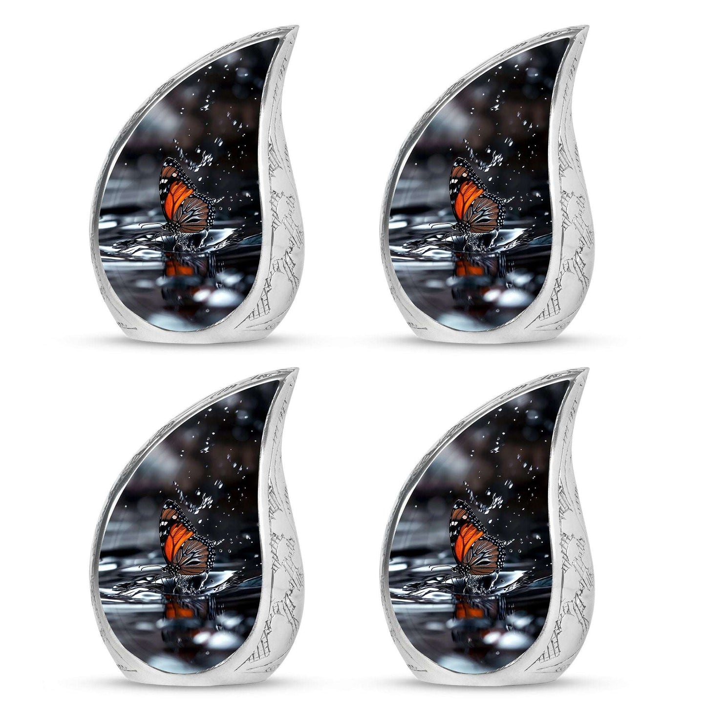 Butterfly Theme 3 Inch Keepsake Pack of 4