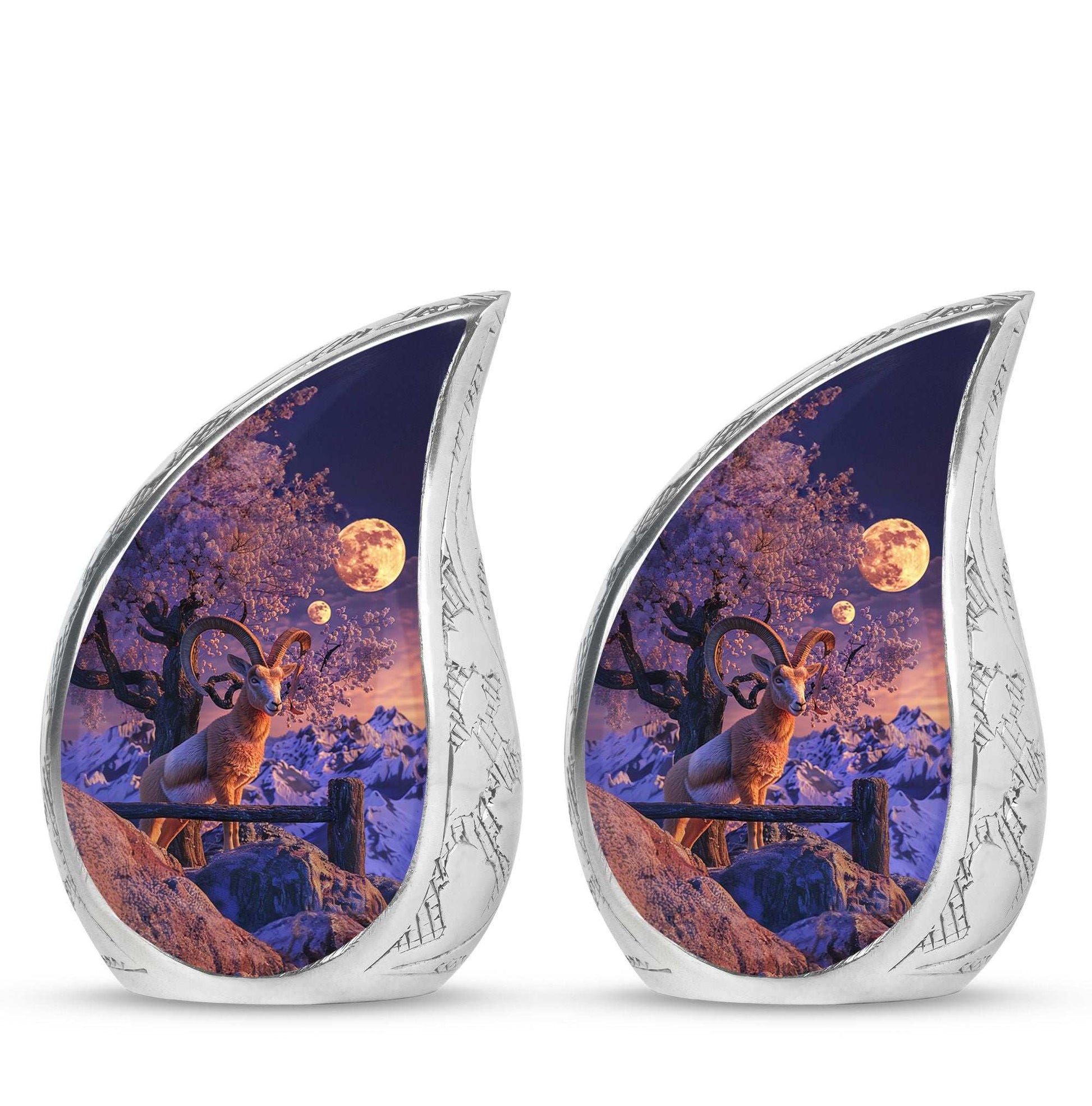 Goat Theme 3 Inch Keepsake Pack of 2