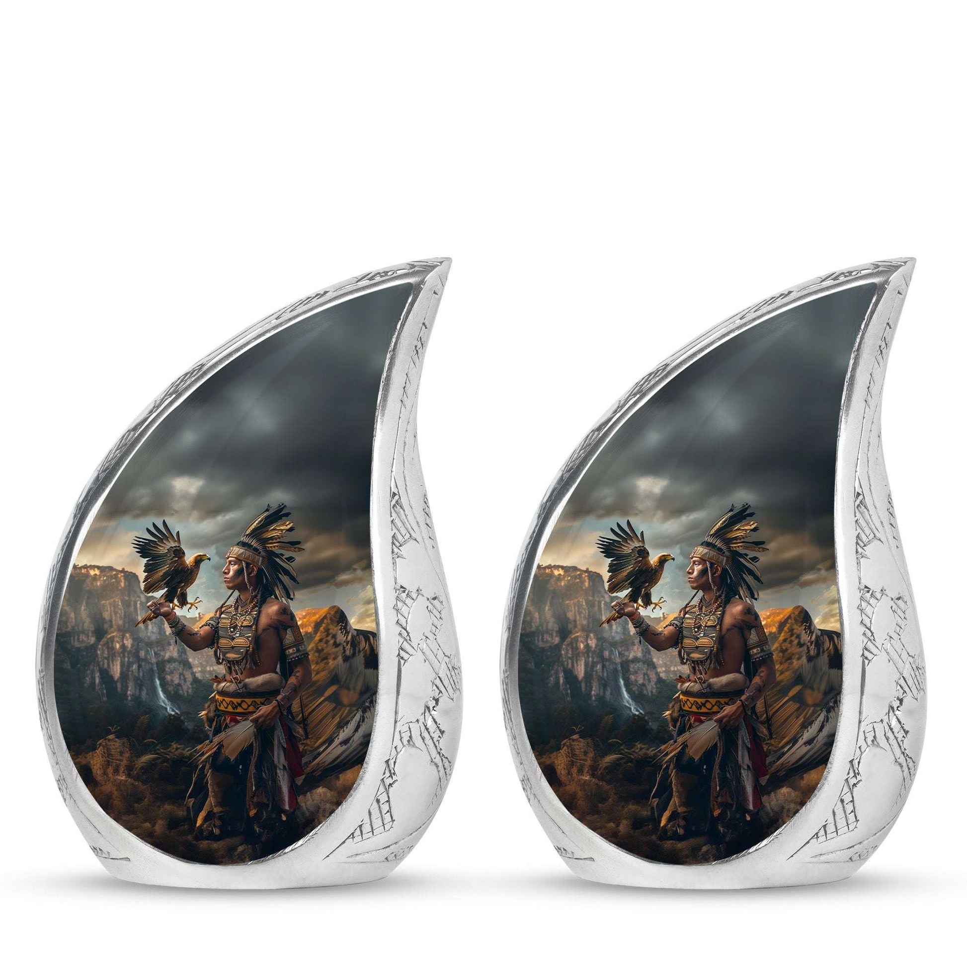 Tribe Man Theme 3 Inch Keepsake Pack of 2