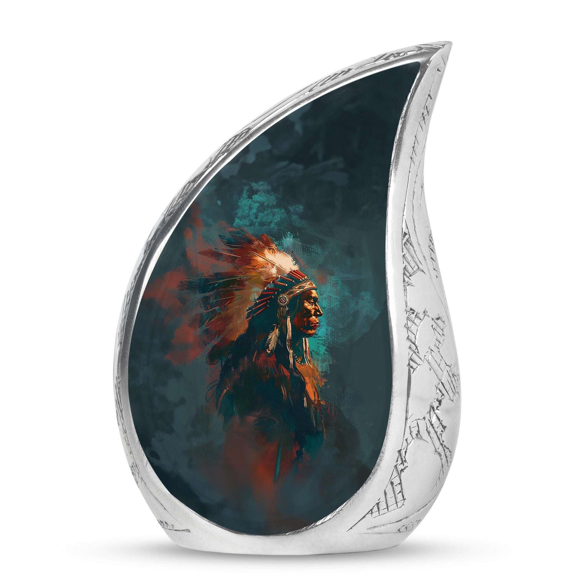 Tribe Man Theme 3 Inch Keepsake