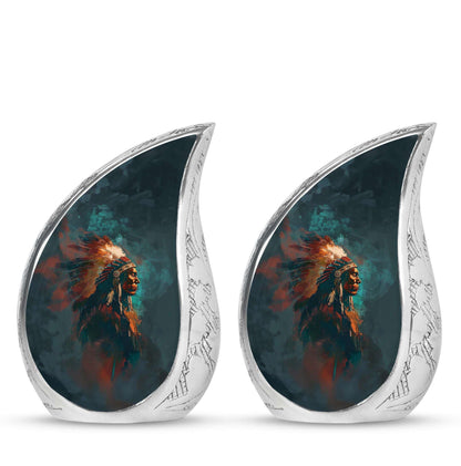 Tribe Man Theme 3 Inch Keepsake Pack of 2