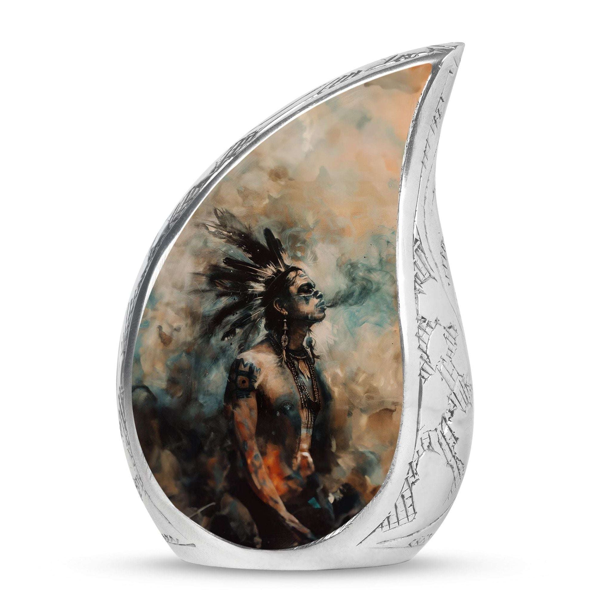 Tribe Man Theme 3 Inch Keepsake