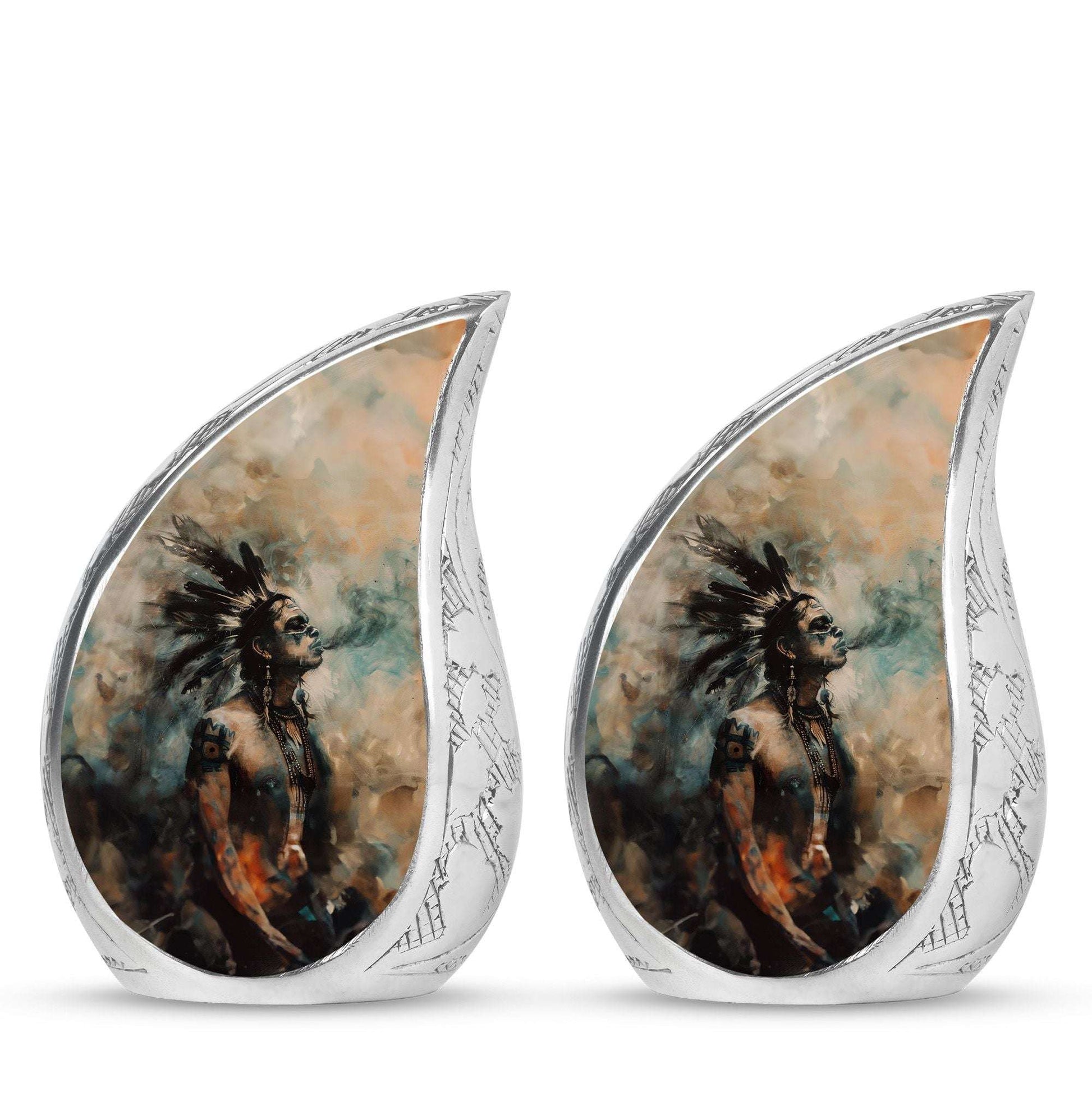 Tribe Man Theme 3 Inch Keepsake Pack of 2