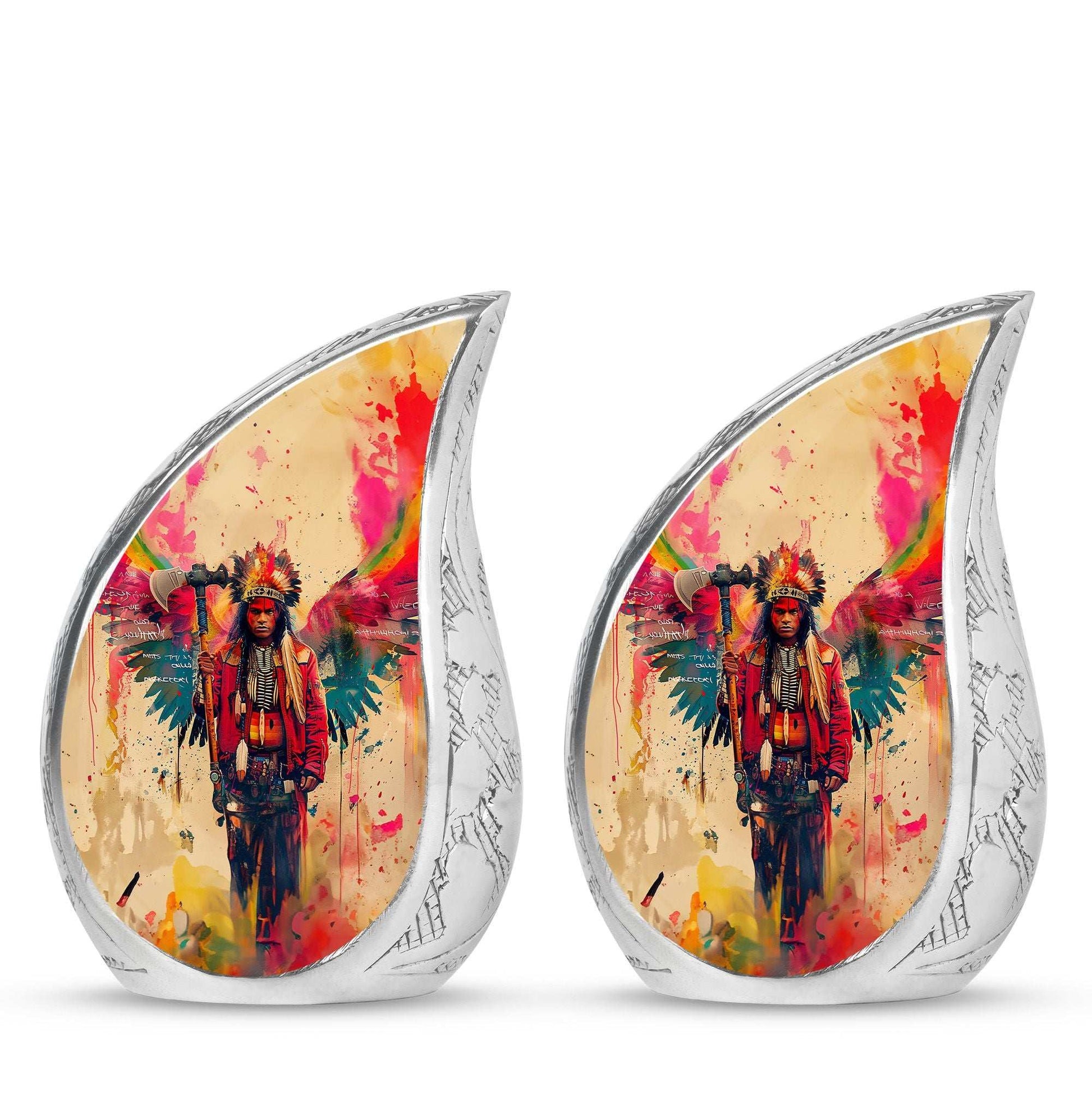 Tribe Man Theme 3 Inch Keepsake Pack of 2