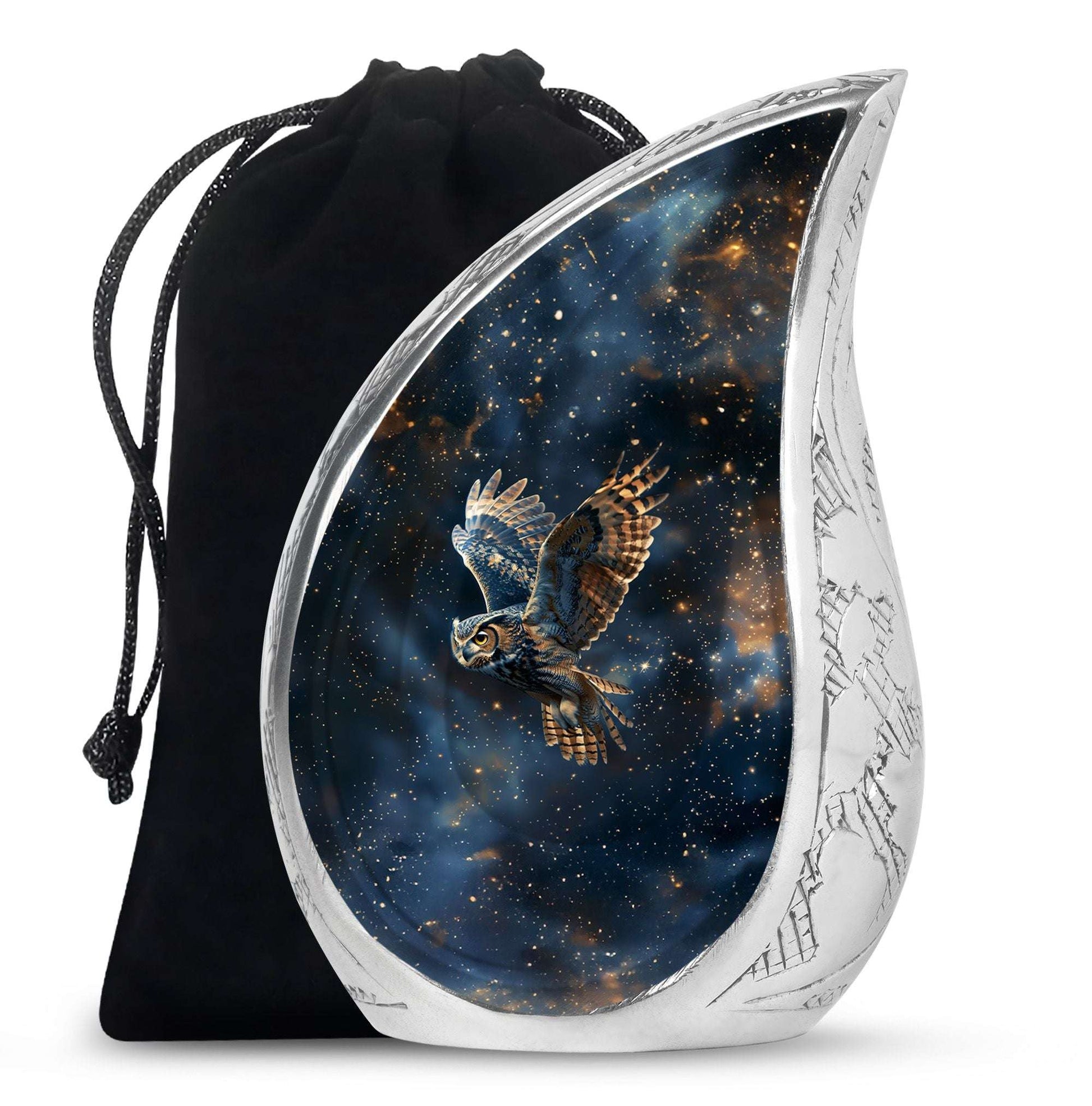 Owl Theme Large Urn 10 Inch