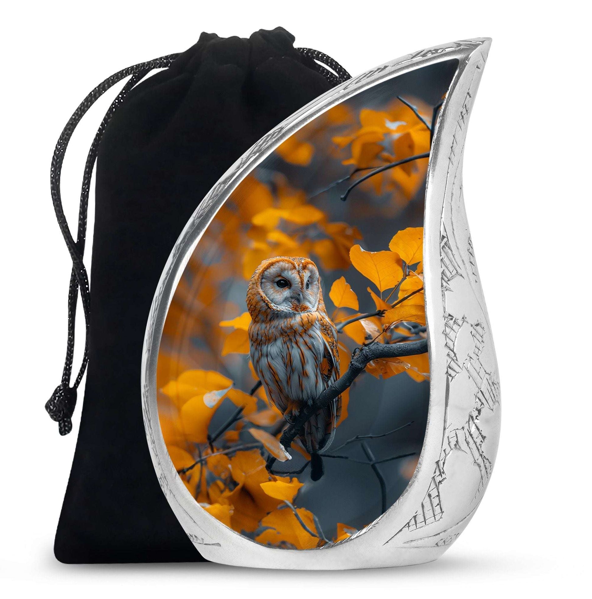 Owl Theme Large Urn 10 Inch