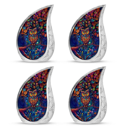 Owl Theme 3 Inch Keepsake Pack of 4