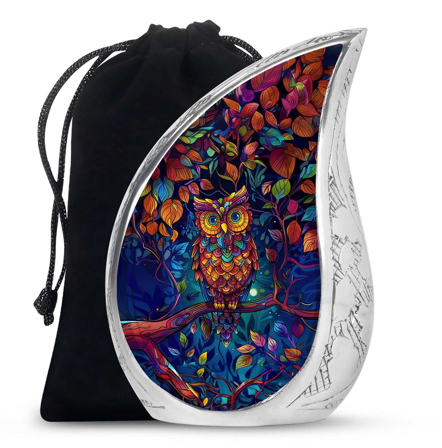 Owl Theme Large Urn 10 Inch