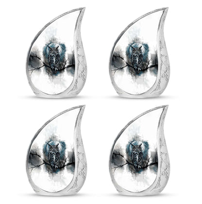 Owl Theme 3 Inch Keepsake Pack of 4
