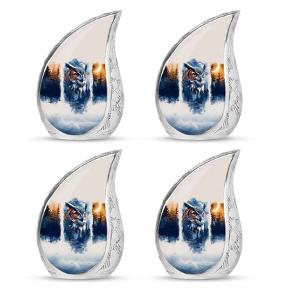 Owl Theme 3 Inch Keepsake Pack of 4