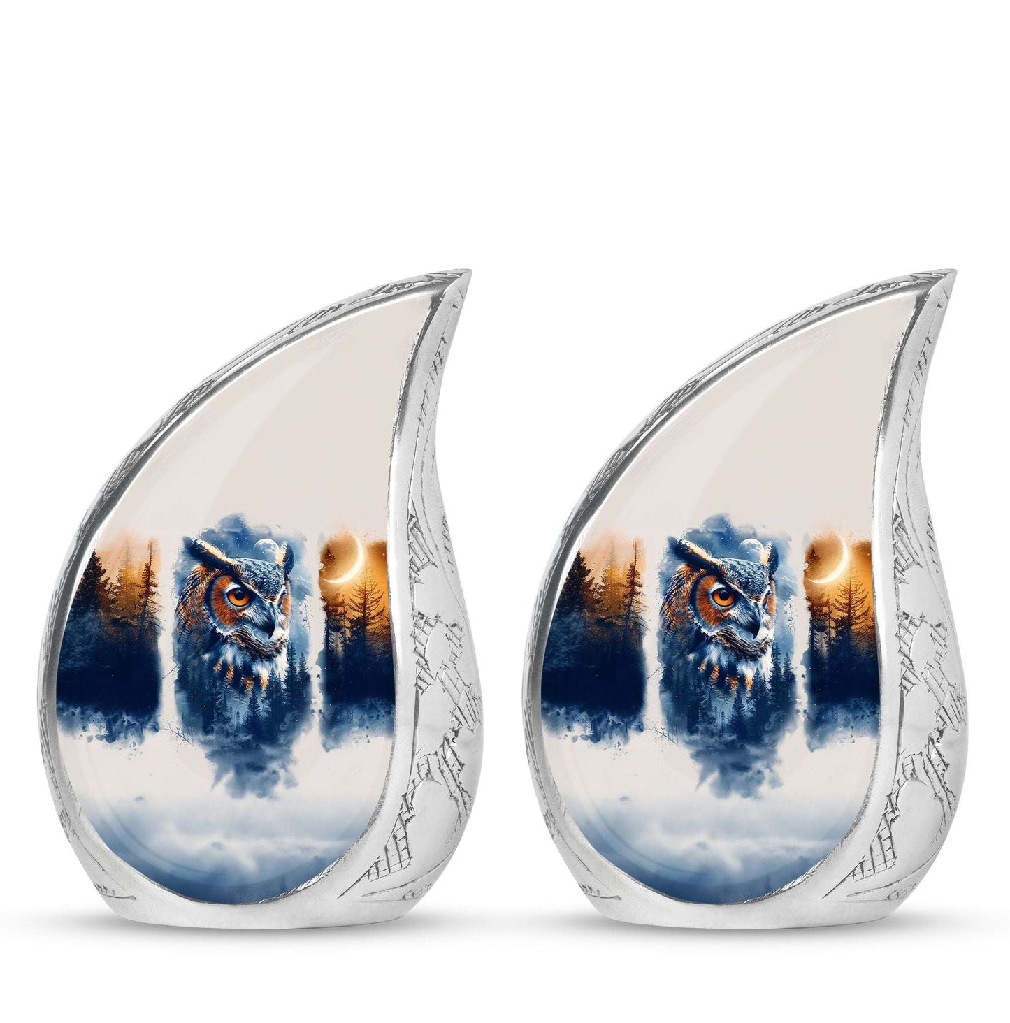 Owl Theme 3 Inch Keepsake Pack of 2