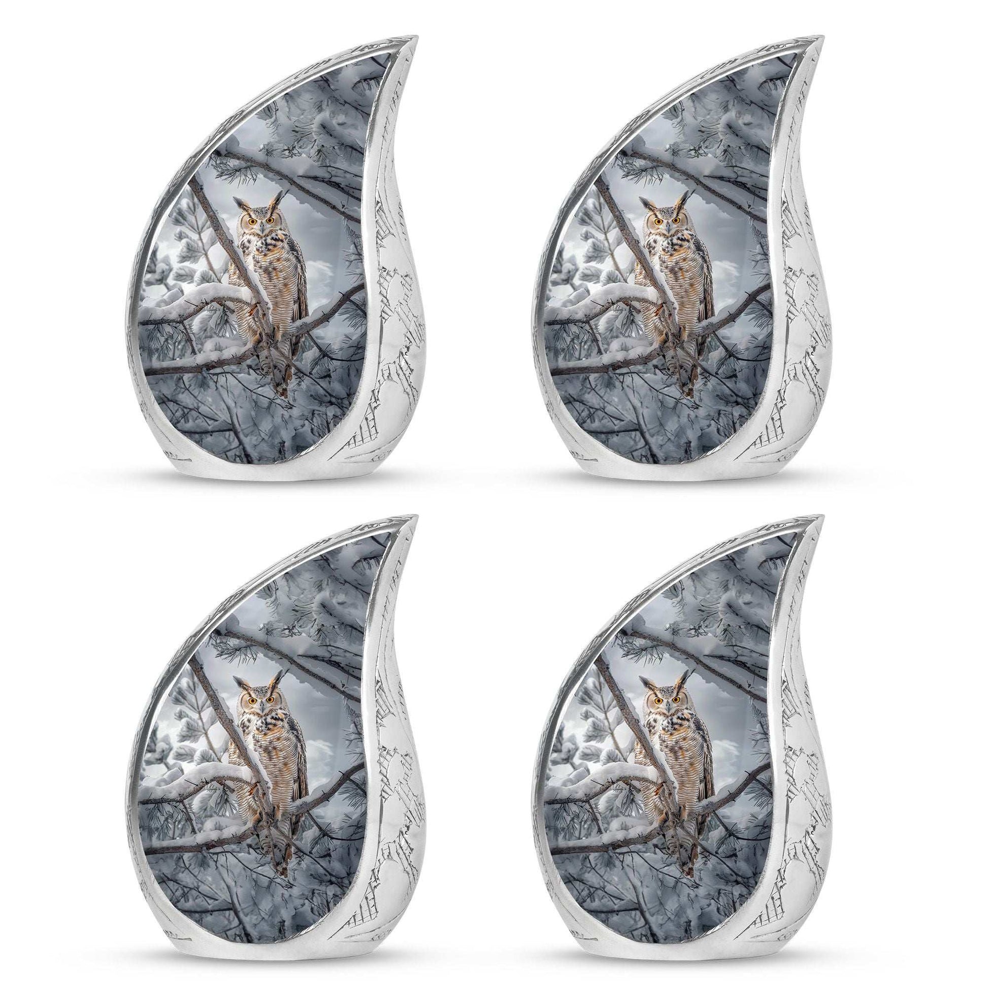 Owl Theme 3 Inch Keepsake Pack of 4