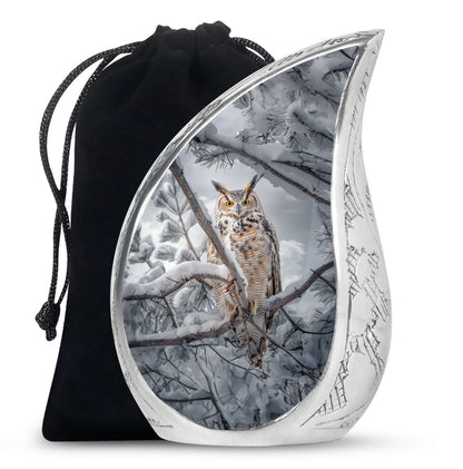 Owl Theme Large Urn 10 Inch