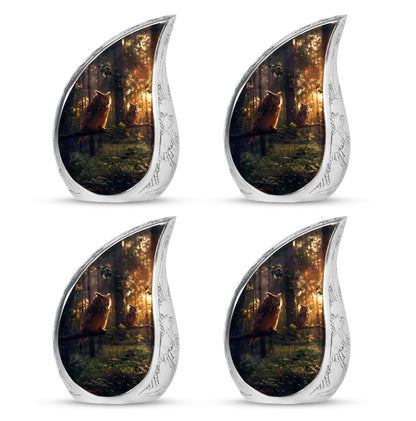 Owl Theme 3 Inch Keepsake Pack of 4