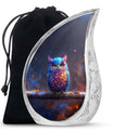 Owl Theme Large Urn 10 Inch